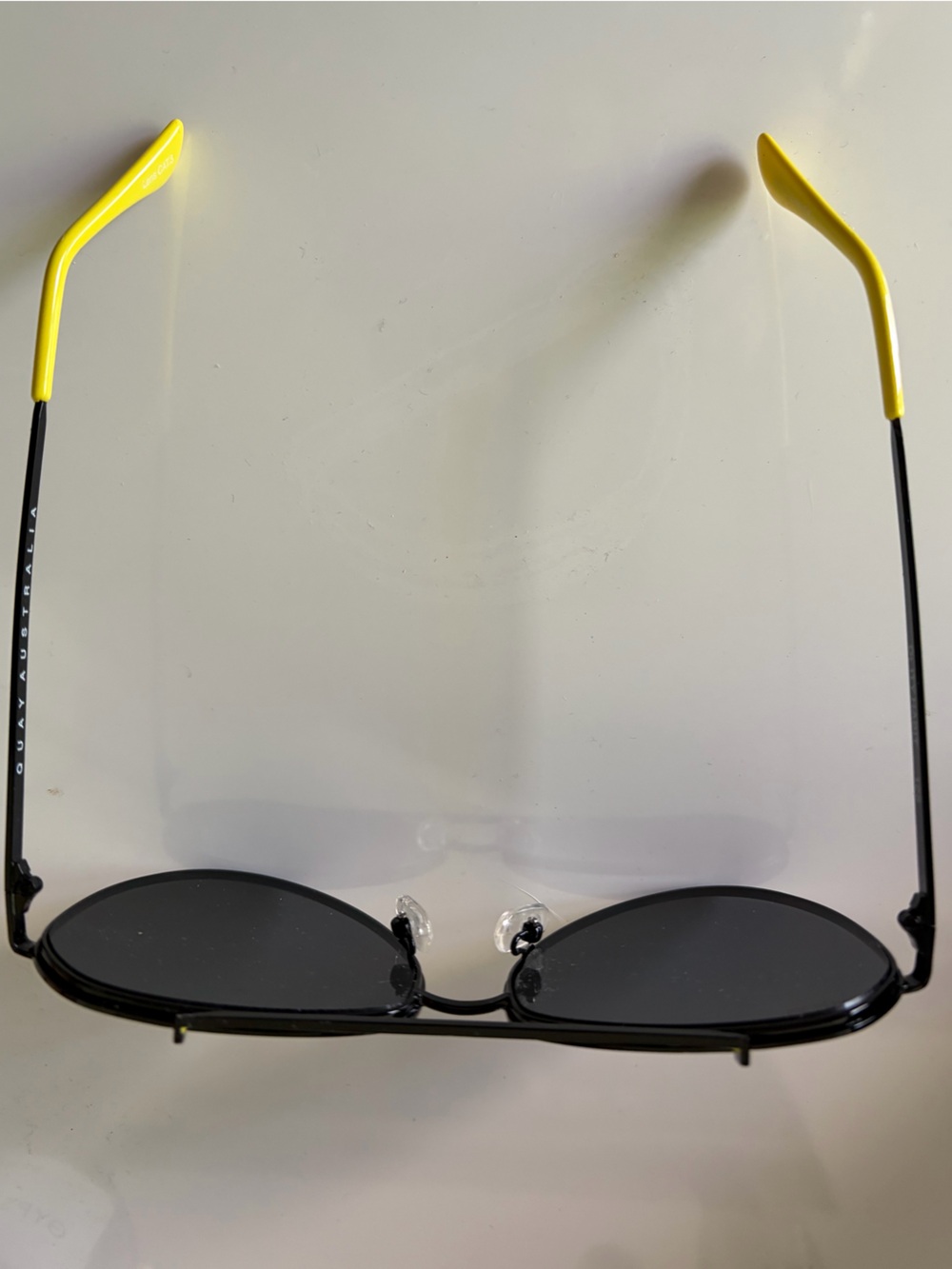 Quay Australia Black Aviator “dirty habit” Sunglasses - Picture 7 of 13